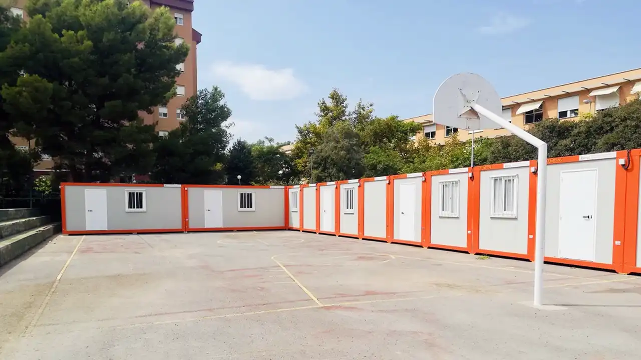 aulas prefabricadas